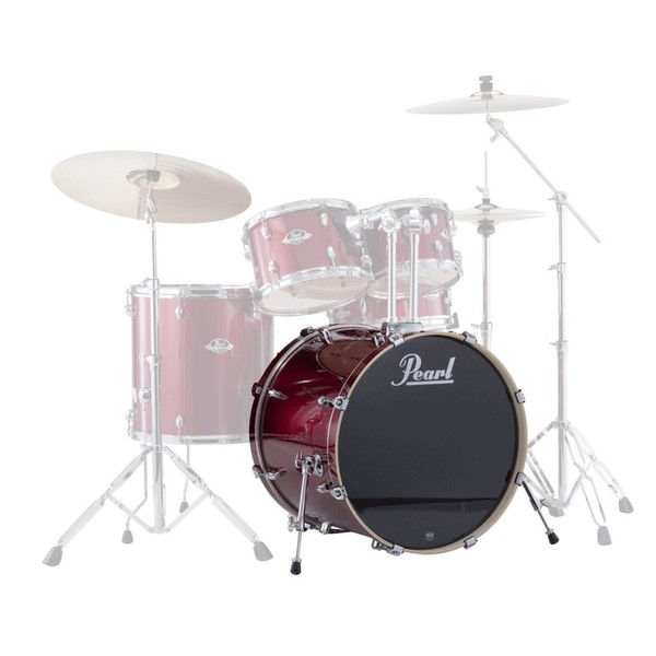 Pearl EXX Export 22'' x 18'' Kick Drum, Wine Red