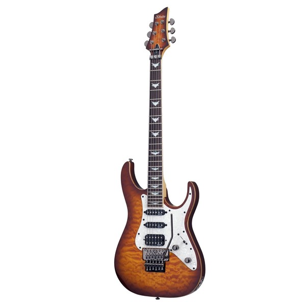 Schecter Banshee-6 FR Extreme Electric Guitar, Vintage Sunburst at