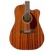 Fender CD-140SCE Mahogany Electro Acoustic Guitar, Natural Close