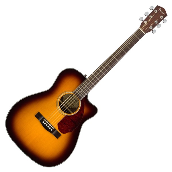 Fender CC-140SCE Concert Electro Acoustic Guitar, Sunburst