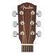 Fender CC-140SCE Concert Electro Acoustic Guitar, Sunburst Headstock