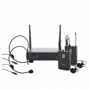 SubZero&nbsp;VOXLINK Sistema microfonico senza fili con doppio lavalier e cuffie