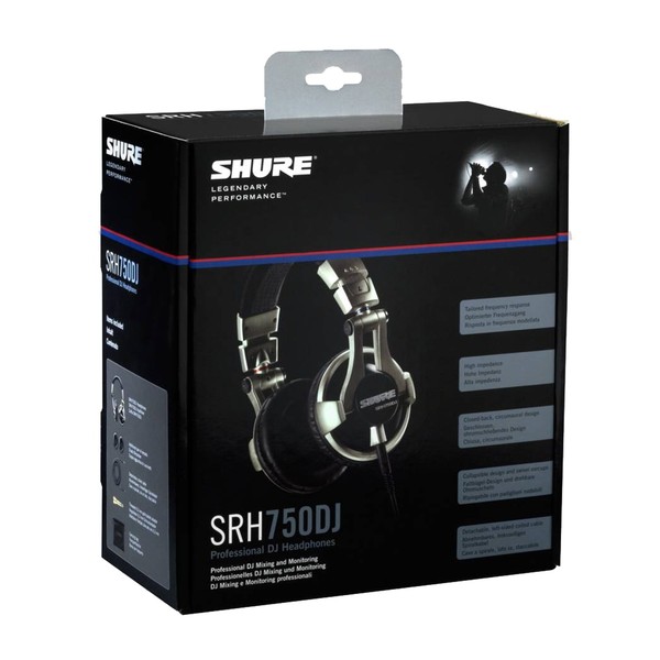 Shure DJ Headphones Box