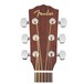 Fender CD-60S Mahogany Acoustic Guitar, Natural Headstock