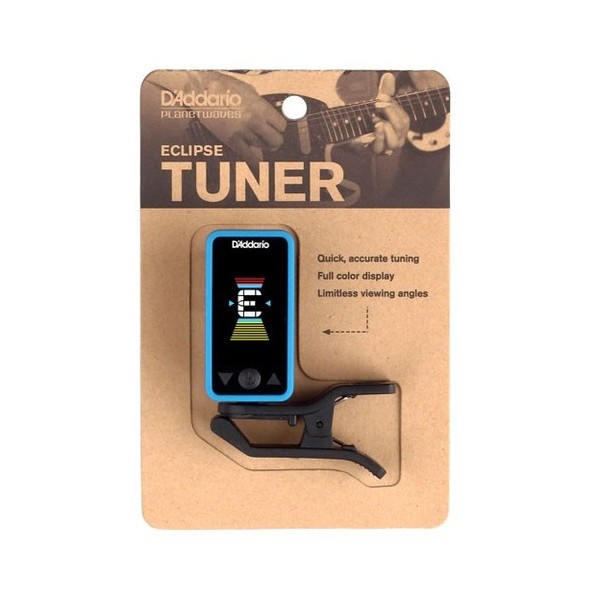 D'Addario Eclipse Tuner, Blue Packaging