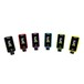 D'Addario Eclipse Tuner, Assorted Colour, 10 Pack