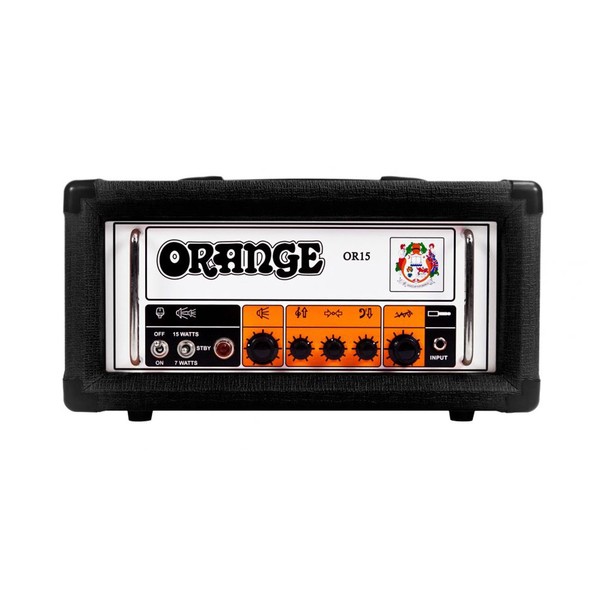Orange OR15, 15W Pics Only Guitar Amp Head, Black