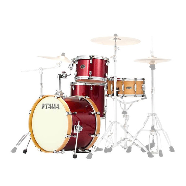Tama Silverstar Vintage 20'' 4pc Shell Pack, Vintage Burgundy Sparkle