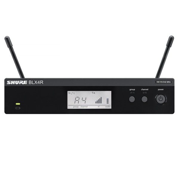 Shure BLX14R-K3E Rack Mount Wireless Guitar System with WA302 at Gear4music