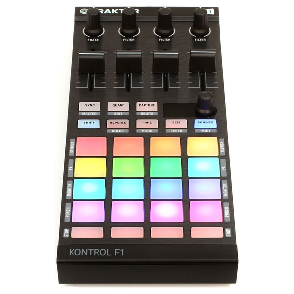 Native Instruments Traktor Kontrol F1 DJ Controller - Front
