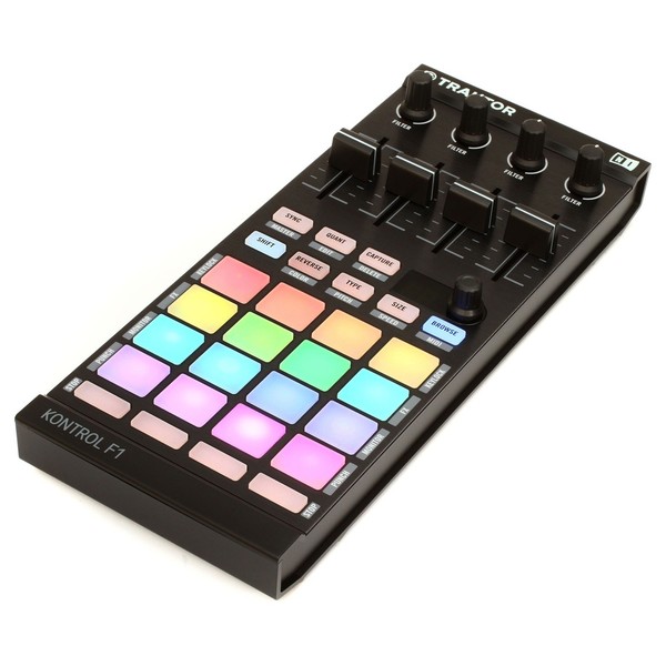 Native Instruments Traktor Kontrol F1 Controller - Angled 2