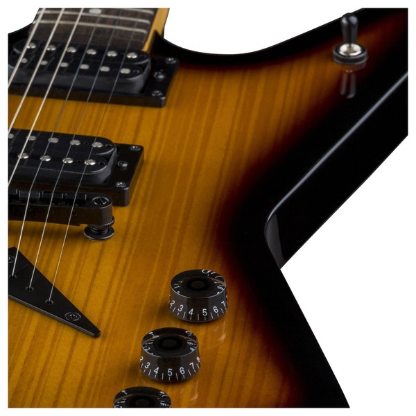 ギター a Dean Z X Guitarra Eléctrica, Trans Brasilia Burst