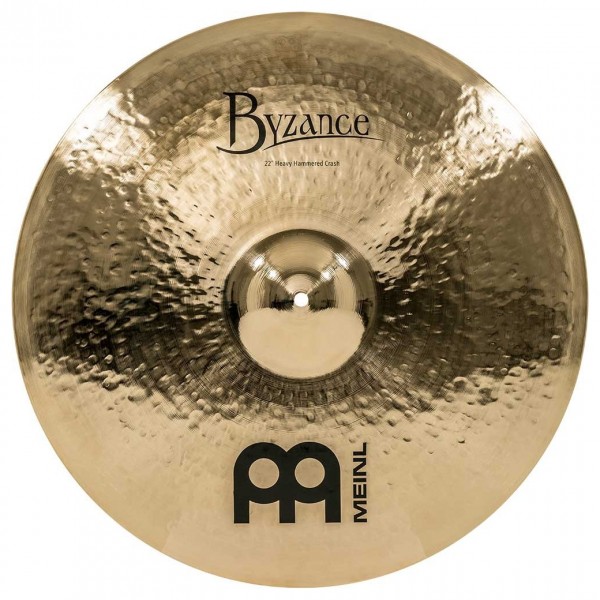 Meinl Byzance Brilliant 22" Heavy Hammered Crash Cymbal main new