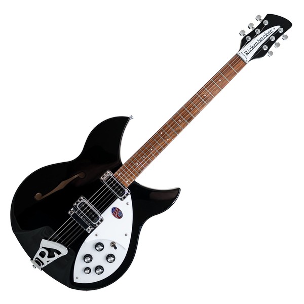 Rickenbacker 330 'F' Hole Semi Acoustic Guitar, Jetglo main