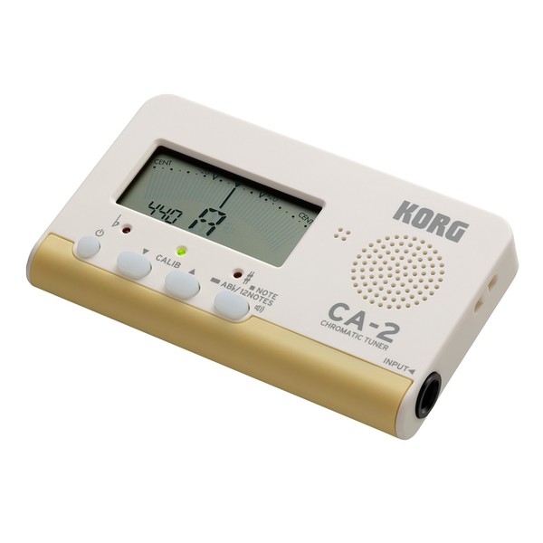 Korg CA- 2 Guitar/Instrument Chromatic Tuner Angle