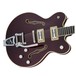 Gretsch G6609TFM Player's Edition Broadkaster Center Block, Cherry Left