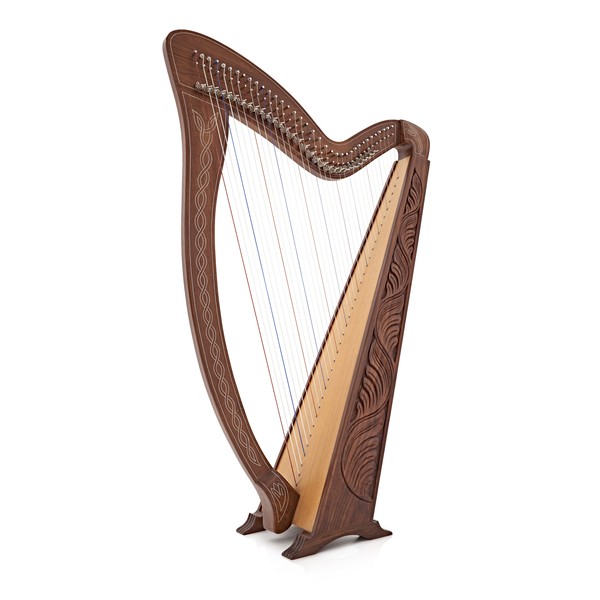 36 String Harp with Levers by Gear4music