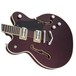 Gretsch G6609 Player's Edition Broadkaster Center Block, Dark Cherry Right