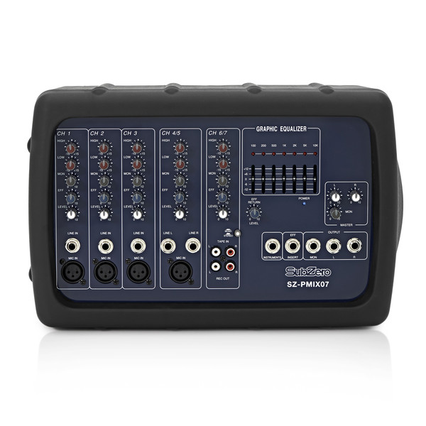 SubZero 300W Lightweight Powered Mixer Head by Gear4music