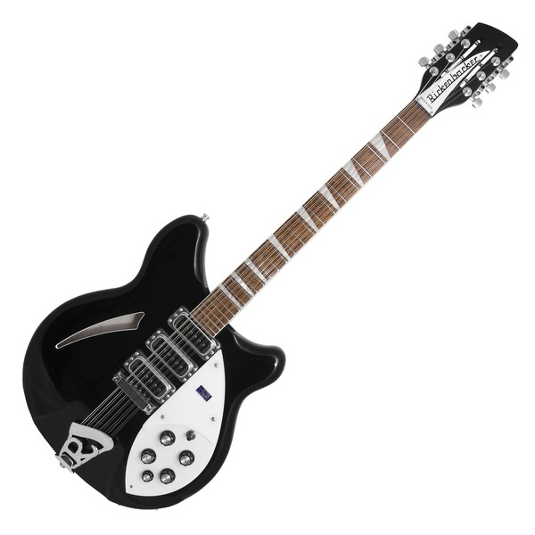 Rickenbacker 370/12 12 String Electric Guitar, Jetglo main