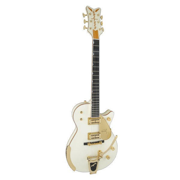 Gretsch G6134T-58 Vintage Select '58 Penguin TV Jones, Vintage White Angle