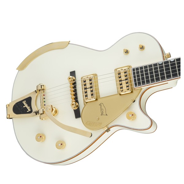 Gretsch G6134T-58 Vintage Select '58 Penguin TV Jones, Vintage White Left
