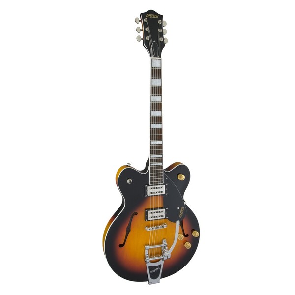 Gretsch G2622T Streamliner Center Block with Bigsby, Brooklyn Burst Angle