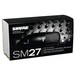 Shure SM27 Condenser Microphone - Box