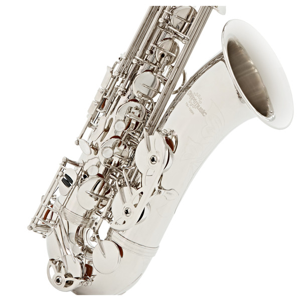 Tenor Saxophone by Gear4music, Nickel