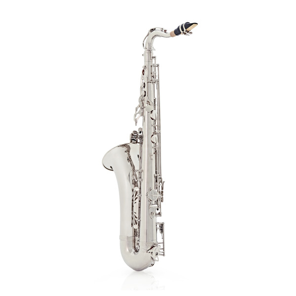Tenor Saxophone by Gear4music, Nickel