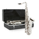 Tenorsaxofoon van Gear4music, Nikkel - Bijna Nieuw