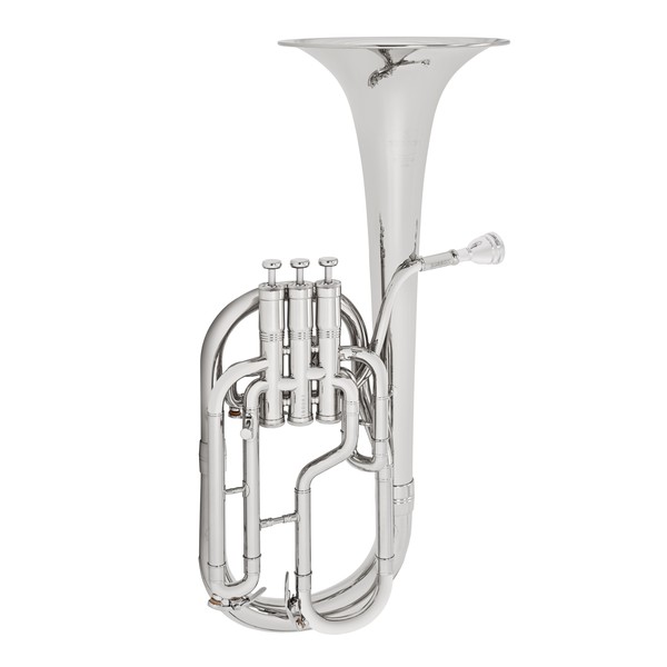 Besson Sovereign BE950 Tenor Horn, Silver Plated