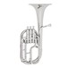 Besson Sovereign BE950 Tenor Horn, Silver Plated