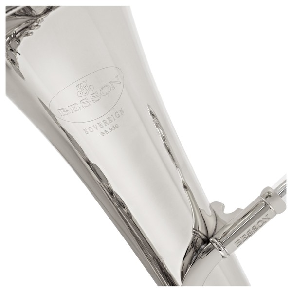Besson Sovereign BE950 Tenor Horn, Silver Plated