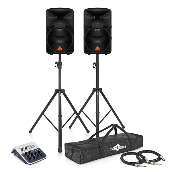 Behringer B612D Complete PA System