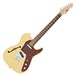 Knoxville Semi-Hollow Electric Guitar by Gear4music, Ivory