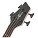 Lexington Bass Guitar by Gear4music, Tansparent Black