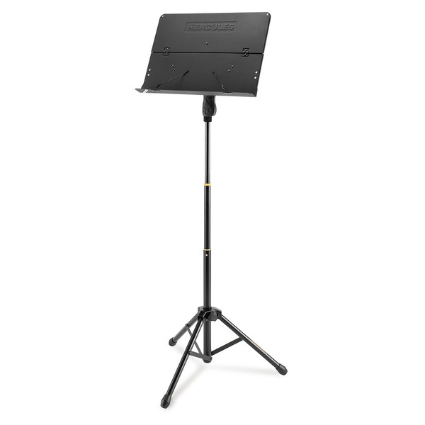 Hercules BS408B Orchestra 3 Section Stand, Solid Desk