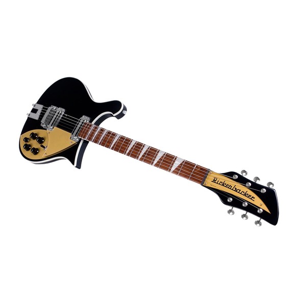 Rickenbacker 660 Electric Guitar, Jetglo alt