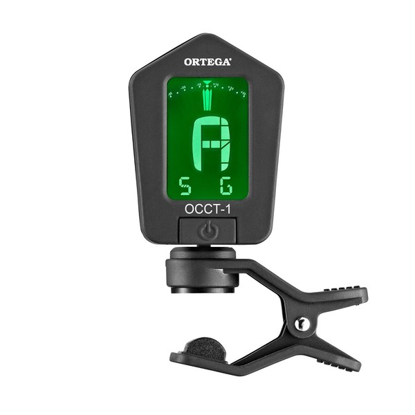 Ortega OCCT-1BK Headstock Tuner, Black
