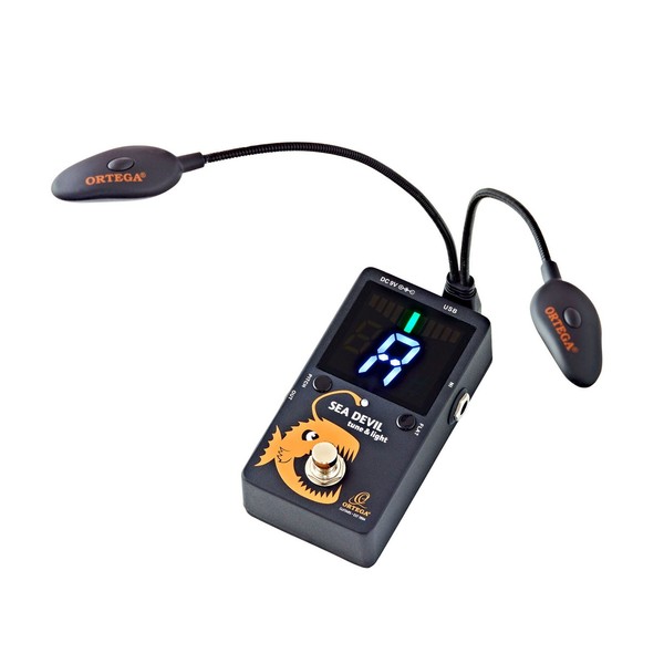 Ortega Sea Devil USB Controlled LED Light And Tuner
