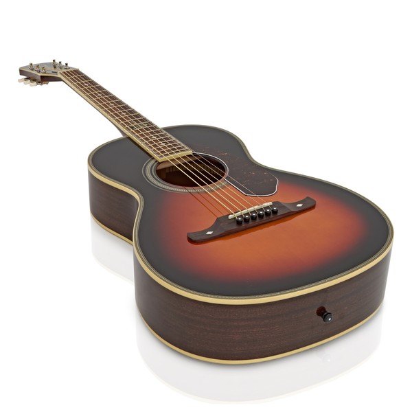DISC Fender Ron Emory Loyalty Parlor Acoustic Guitar, Sunburst at
