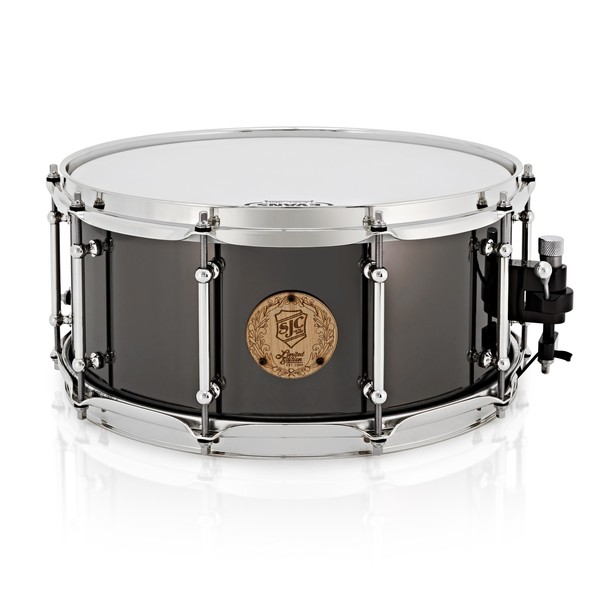 SJC Drums Limited Edition Black Nickel over Steel 14 x 6.5, Chrome HW