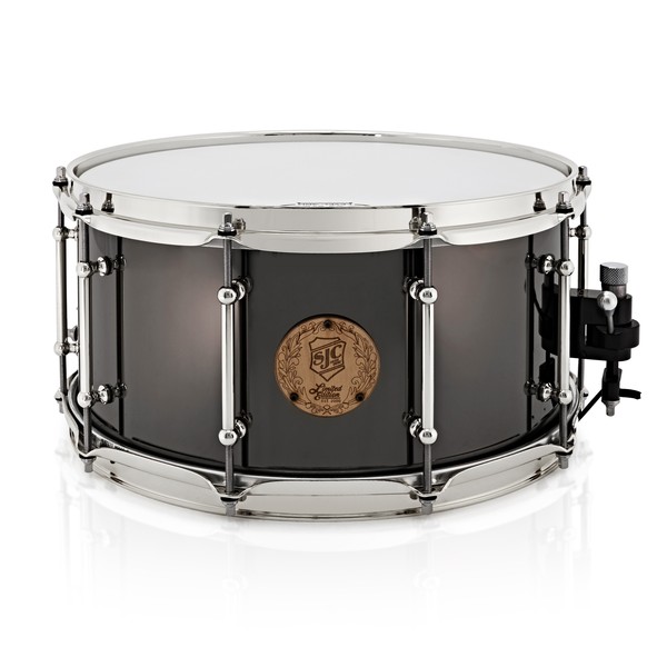 SJC Drums Limited Edition Black Nickel over Steel 14 x 7, Chrome HW