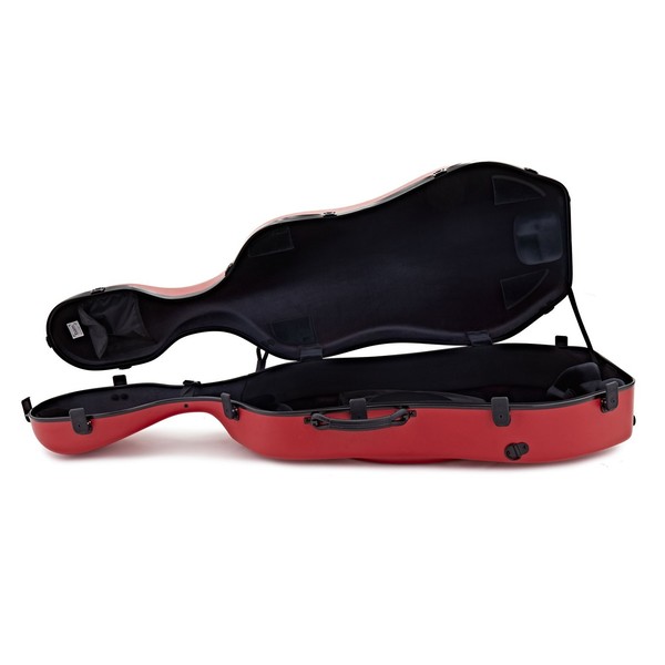 BAM 1001 Classic Cello Case, Red, Inside