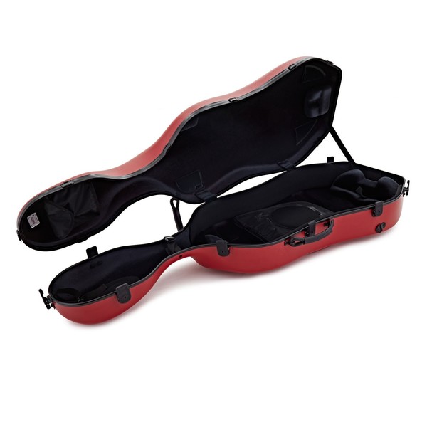 BAM 1001 Classic Cello Case, Red, Inside