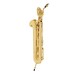 Rosedale Baritone Saxophone by Gear4music, Gold