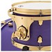 SJC Drums Colour Rush Ltd Ed Shell Pack, Purple with Brass HW