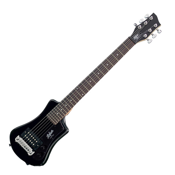 Hofner HCT Shorty Electric Guitar, Black
