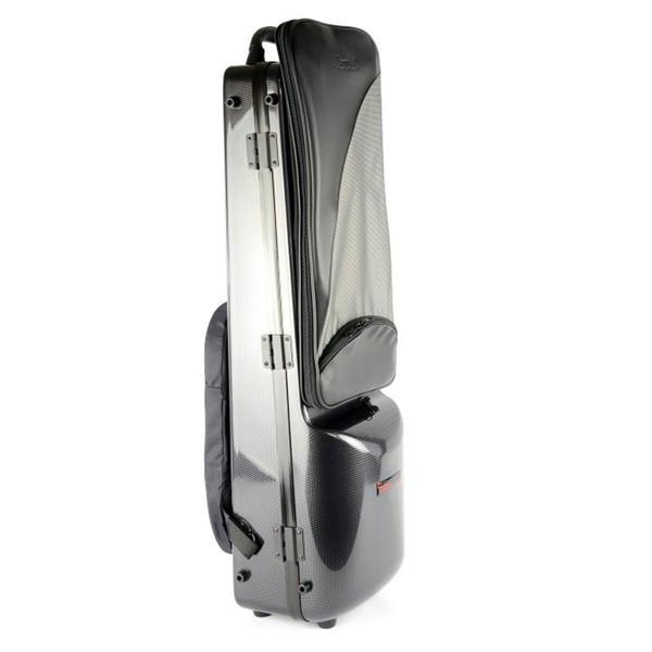 BAM 3026 Hightech Bass Clarinet Case, Black Carbon, Side